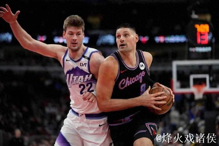 武切维奇35+7+5上篮准绝杀 公牛主场险胜爵士 武切维奇35+7+5上篮准绝杀 公牛主场险胜爵士